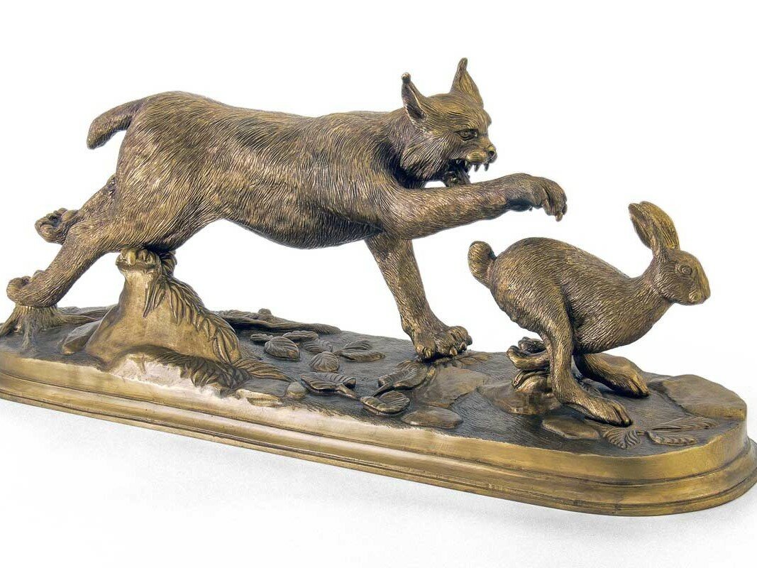 бронзовые фигурки животных фото