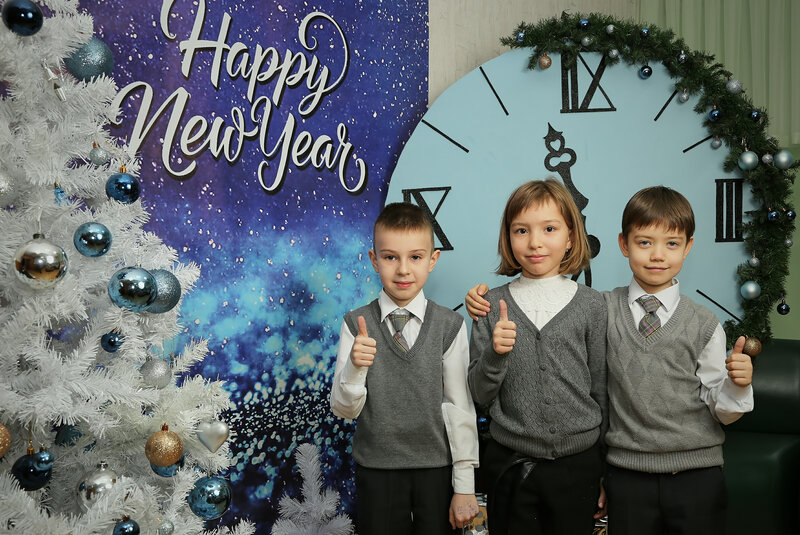 Happy New Year! 2021. Фотографии начальной школы