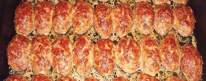 котлеты в духовке фото