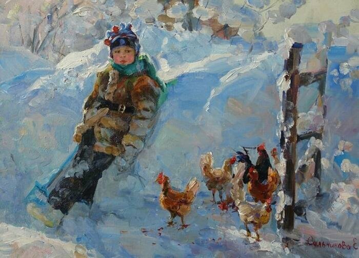 художник елена сальникова фото