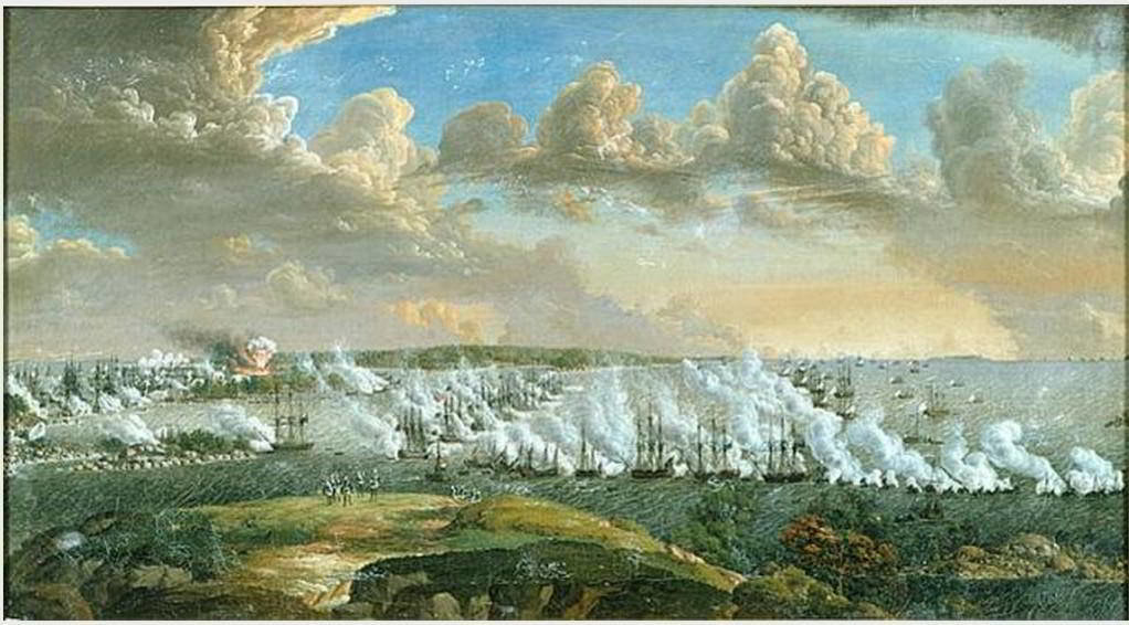 первое роченсальмское сражение 1789 года фото