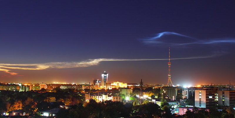 ташкент ночью фото