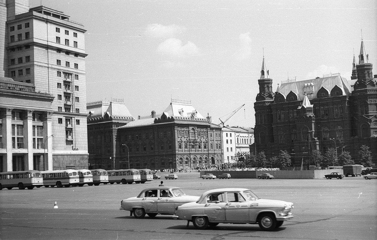 манежная площадь 1960 фото