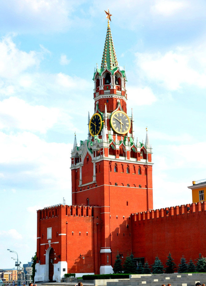 спасская башня кремля фото