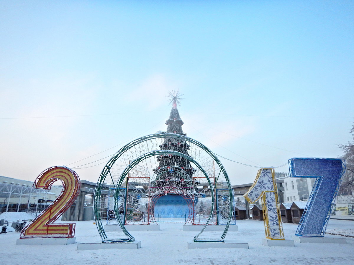 ледяной городок тюмень фото