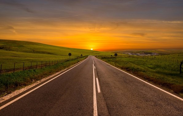 дорога уходящая в даль фото
