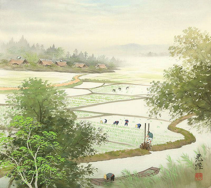 японский художник koukei kojima фото