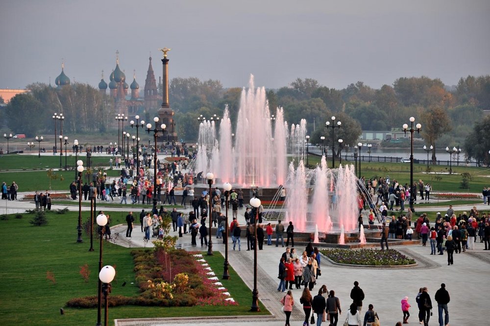 стрелка ярославль фото