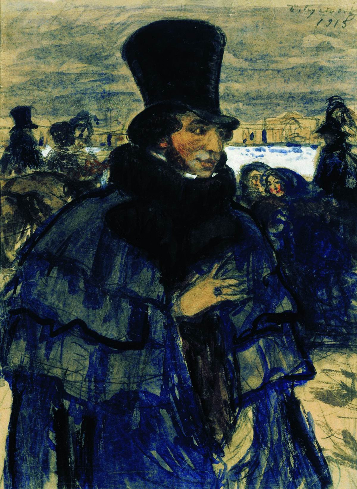 Пушкин в шляпе