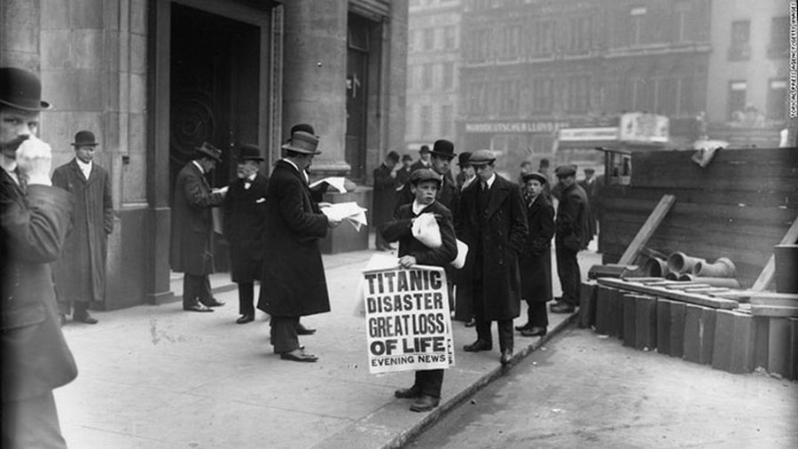 titanic disaster great loss of life фото