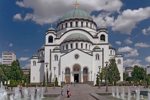 храм святого саввы сербия фото