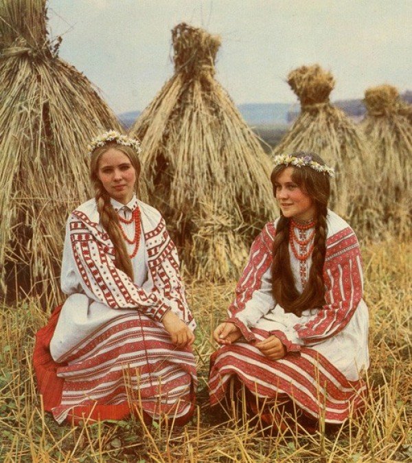 белорусский национальный костюм фото
