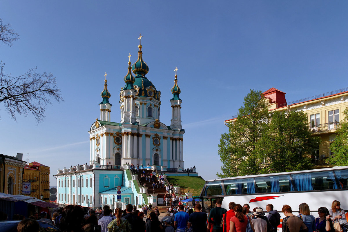 андреевская церковь в киеве фото