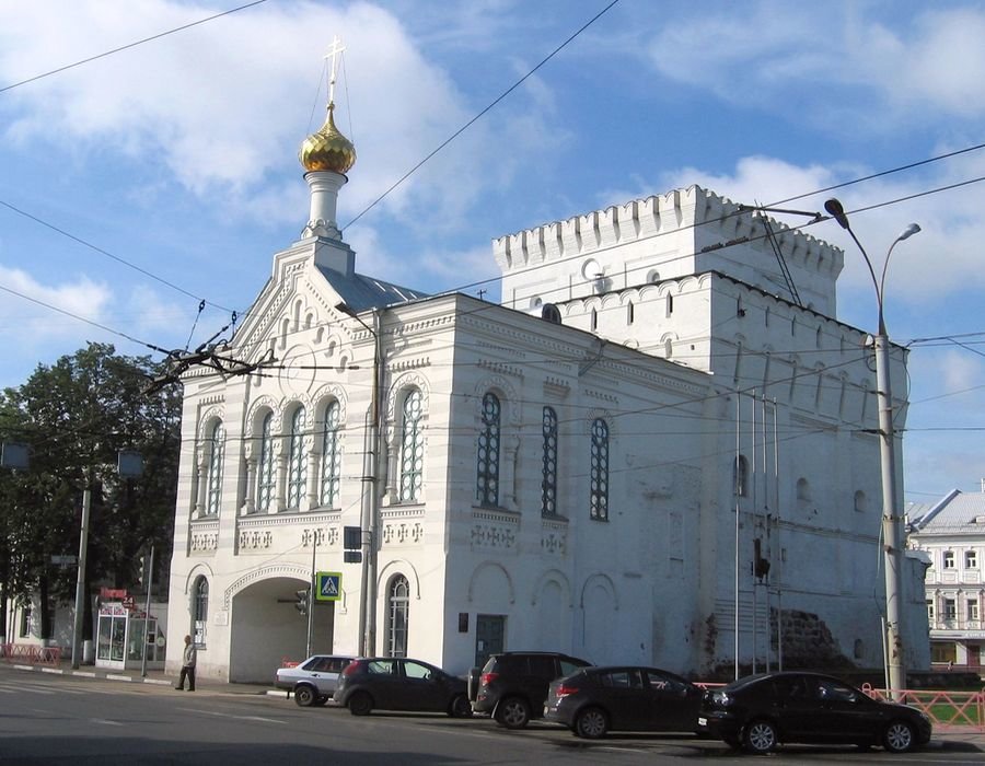 знаменская (власьевская) башня в ярославле фото