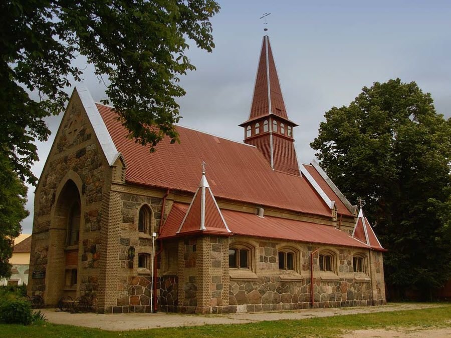 кирха в янтарном калининградской области фото