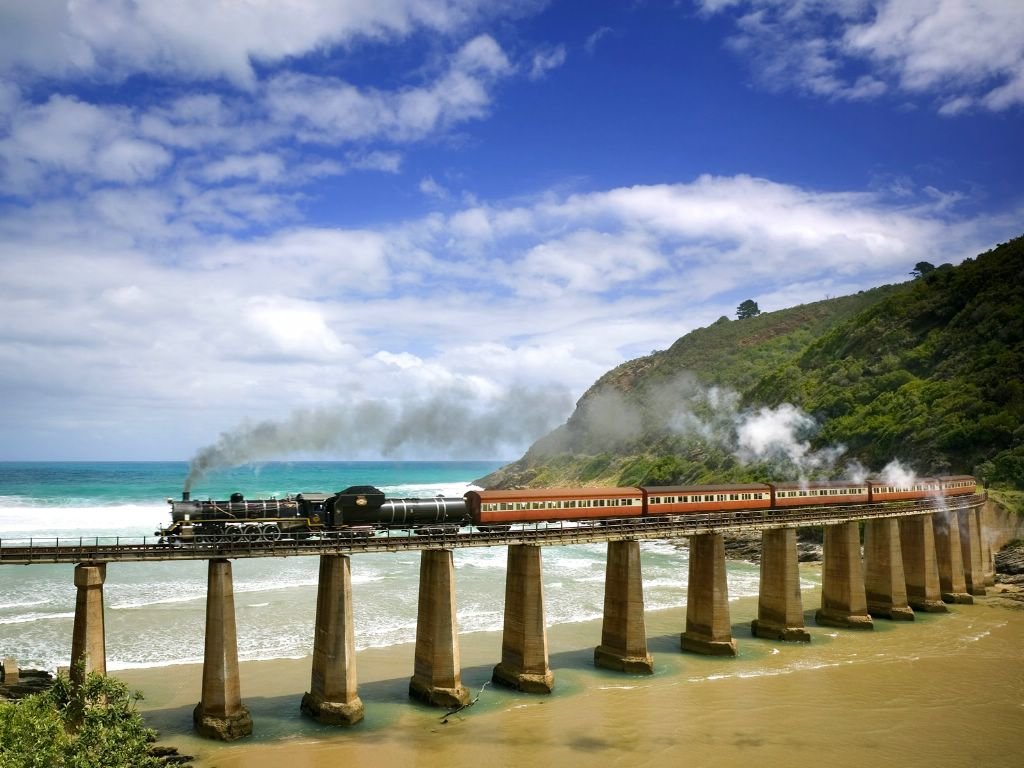 outeniqua choo-tjoe train, южная африка фото