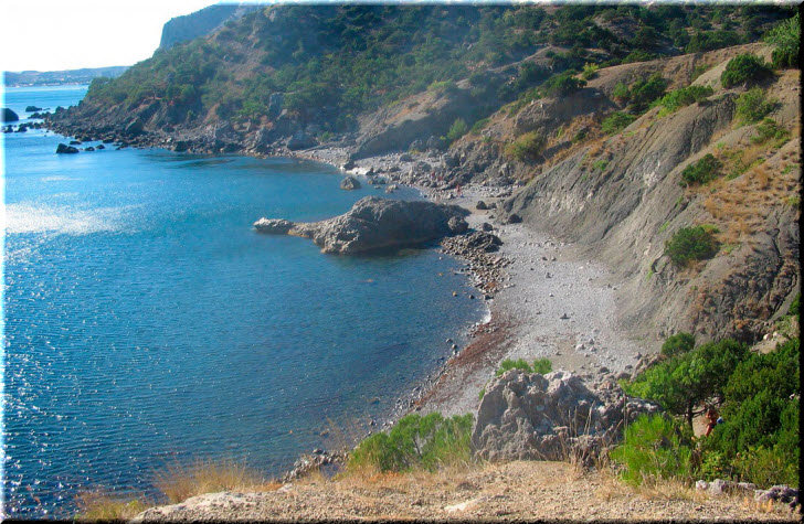 мыс фиолент царский пляж фото