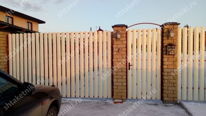 штакетник фото