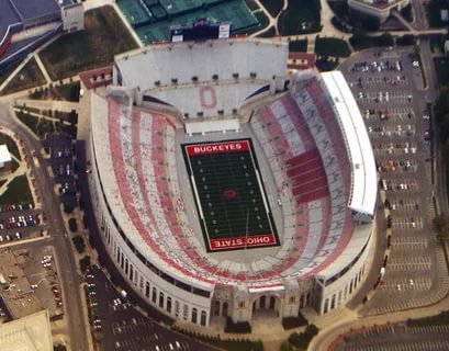 ohio stadium колумбус фото