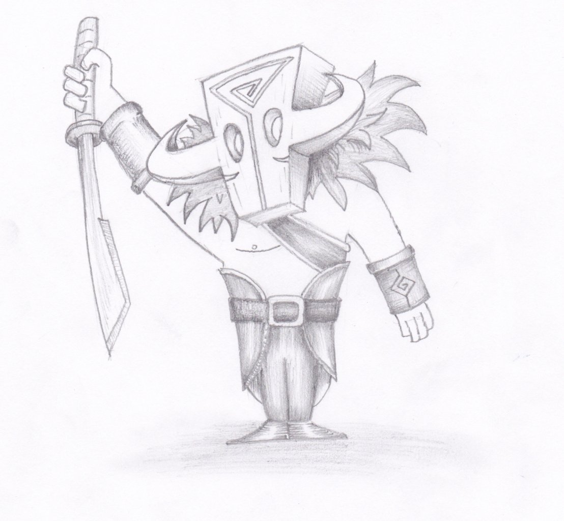 Как нарисовать пуджа из доты 2 поэтапно