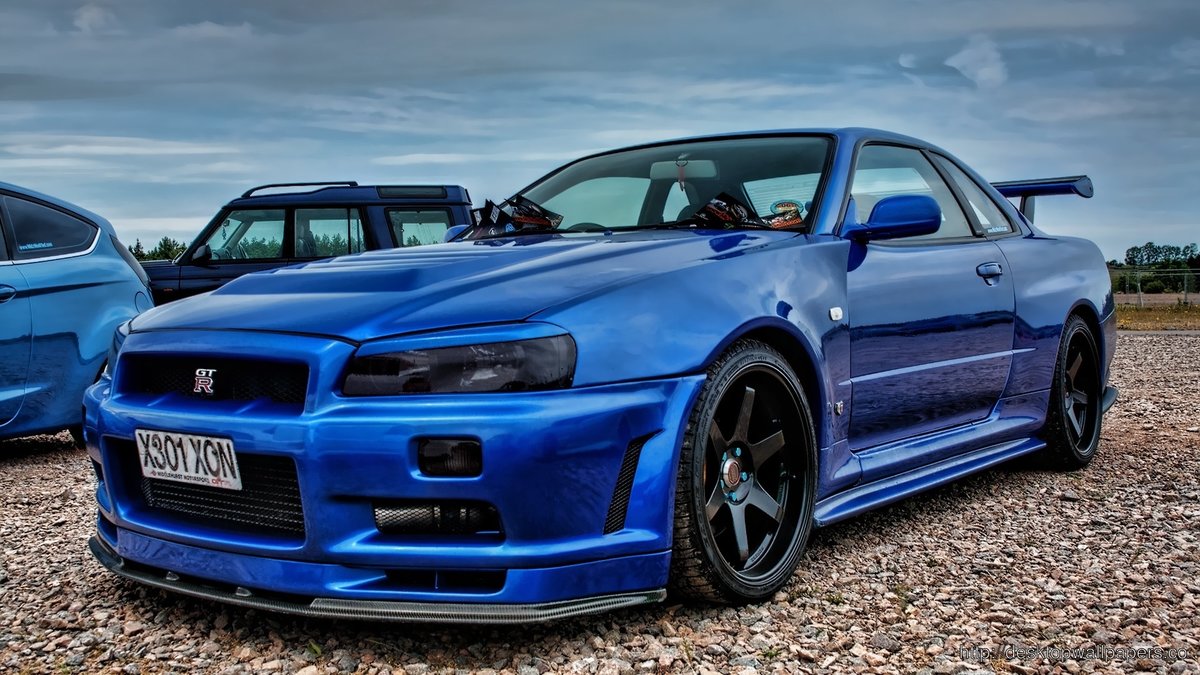 nissan skyline gtr r34 фото