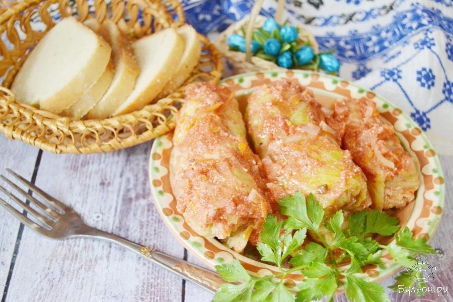 ленивые голубцы из пекинской капусты фото