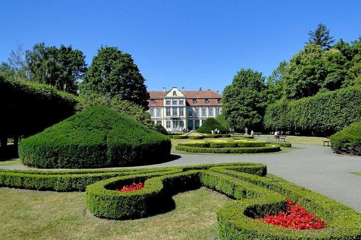 оливский парк в гданьске фото