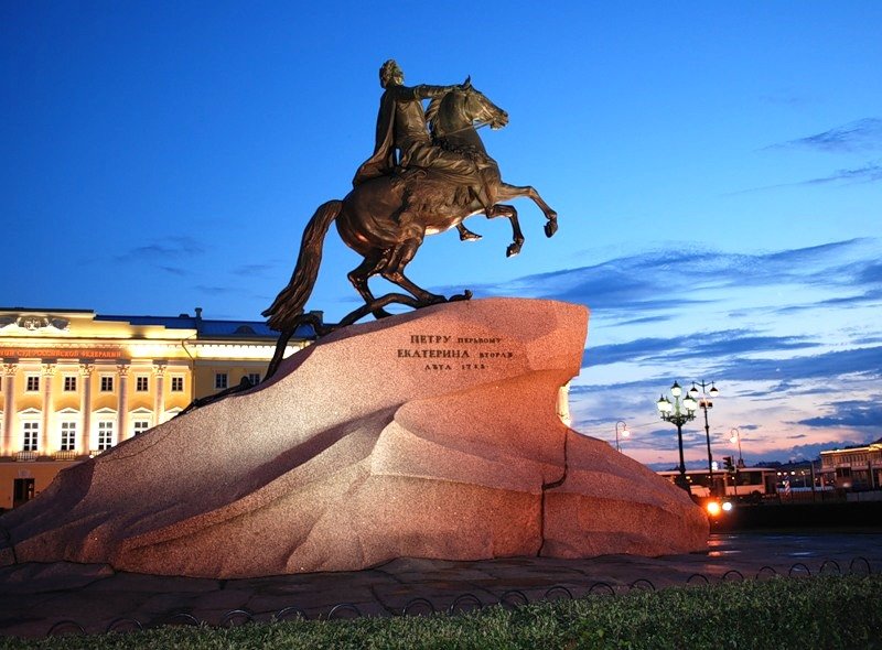 медный всадник в санкт-петербурге фото