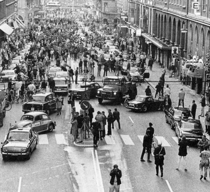 3 сентября 1967 швеция фото