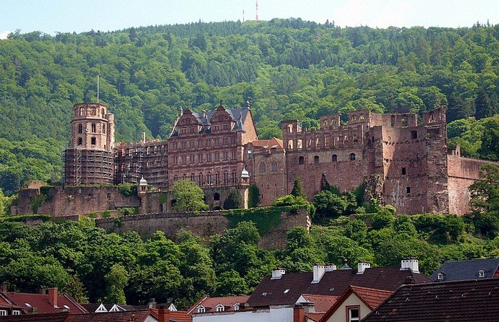 гейдельбергский замок гейдельберг фото