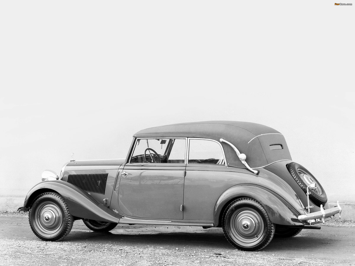 mercedes cabrio w136 b фото