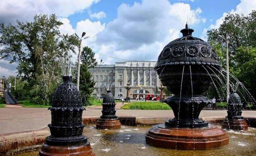 фонтан изобилие омск фото