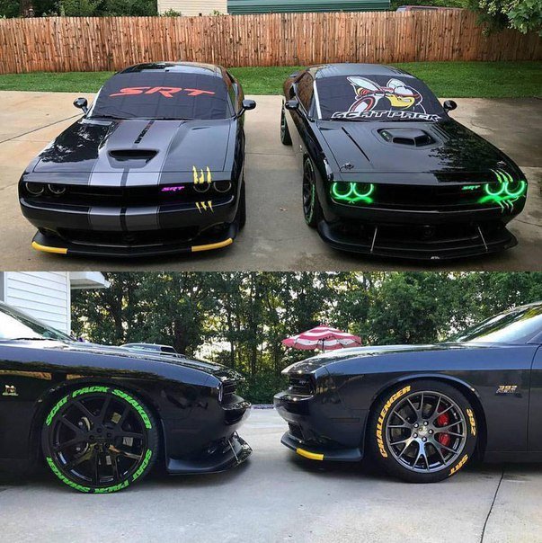 dodge challenger тюнингованный фото