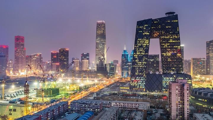 небоскребы пекина фото