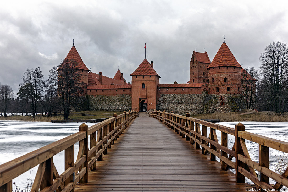 крепость тракай литва фото