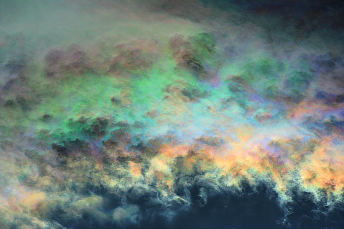 cloud iridescence фото