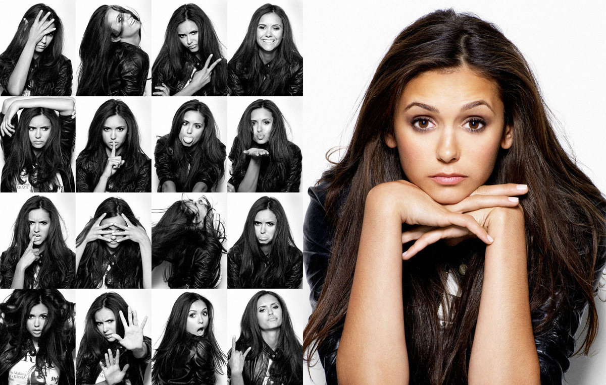 Любительница позировать перед камерой