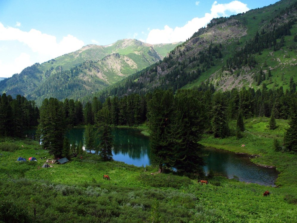 озеро алтай фото