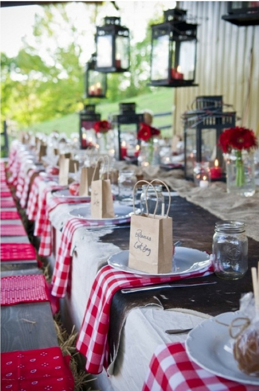 свадьба в деревенском стиле фото