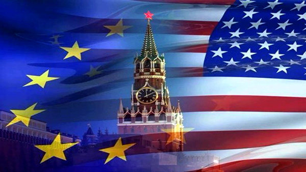 флаги сша россии ес фото