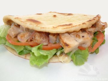 пита с курицей фото