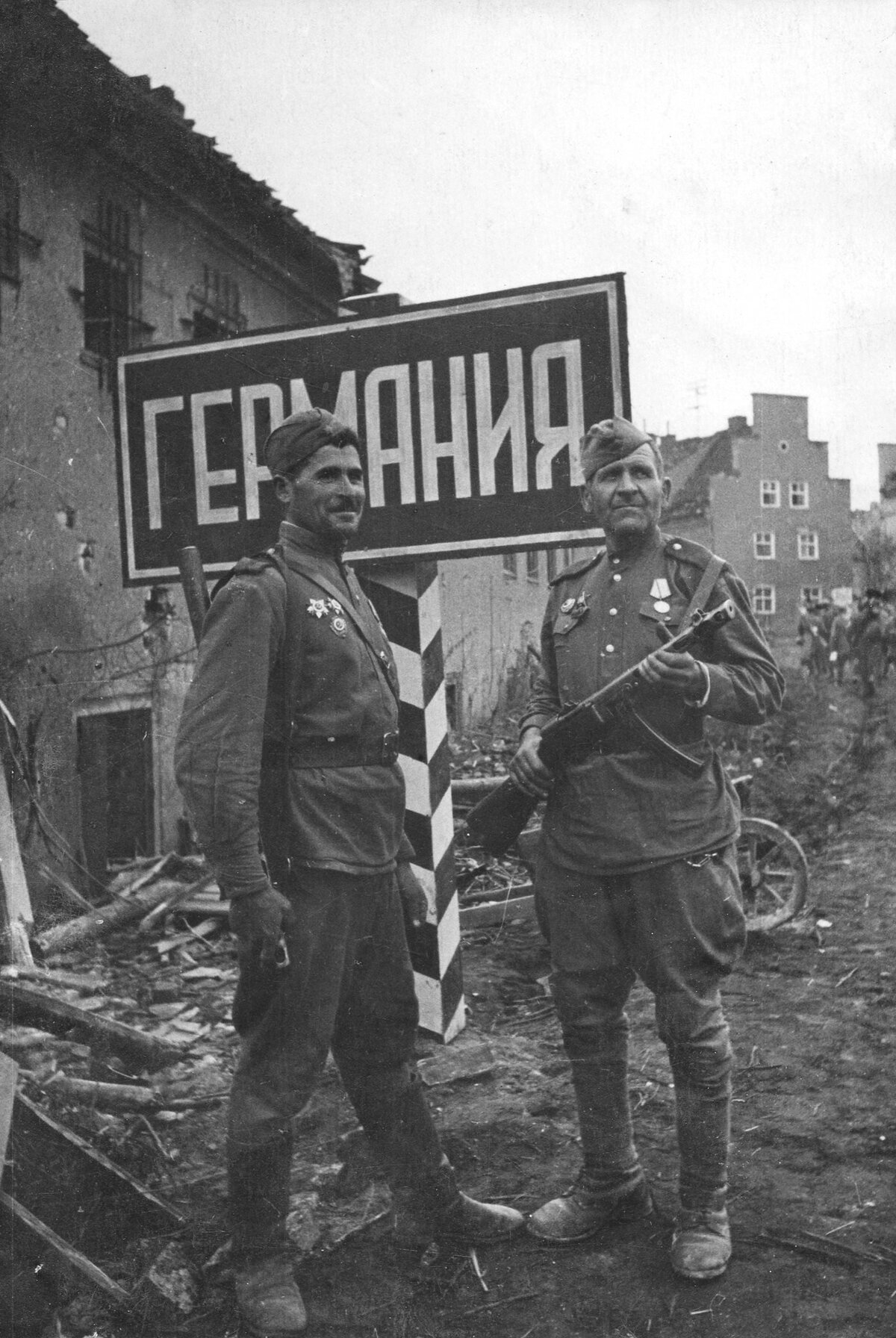 освобождение германии 1945 фото