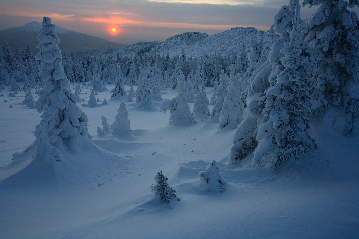 зима на урале фото