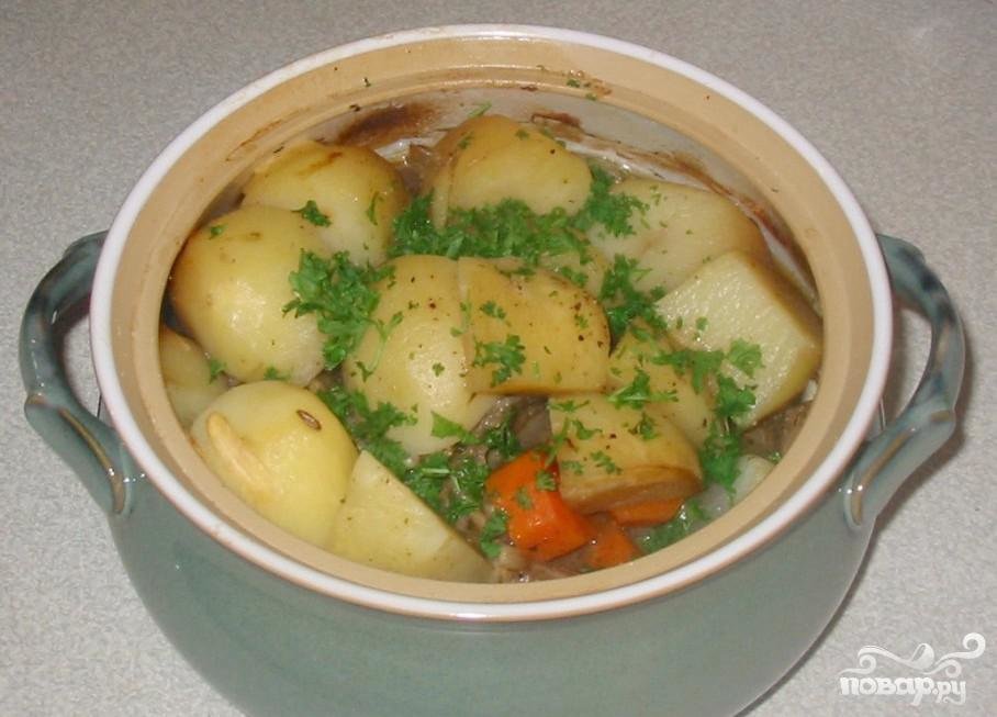 картошка с тушенкой фото