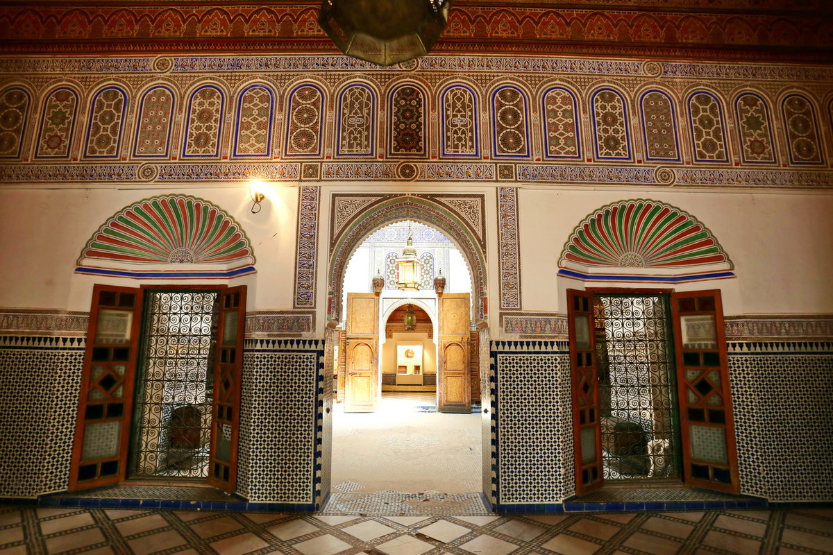 дворец бахия марракеш фото