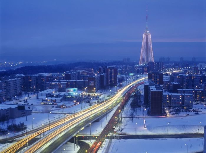 вильнюс телебашня фото