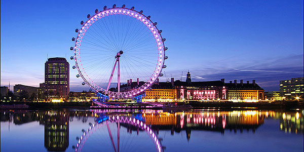 лондонский глаз london eye фото