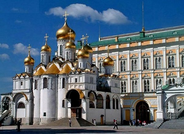 благовещенский собор московский кремль фото