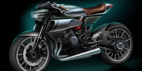 Концепт мотоцикла Kawasaki SC-02 Soul Charger