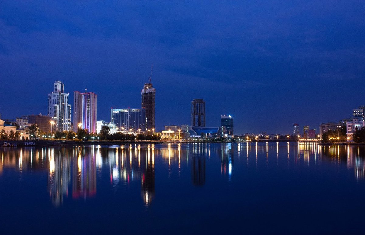 ночной екатеринбург фото